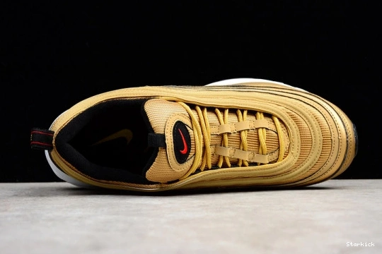 AIR METALLIC QS 884421-700 OG NIKE GOLD MAX 97 0824